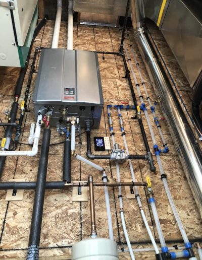 KnightsPlumbing OnDemandWaterHeater install