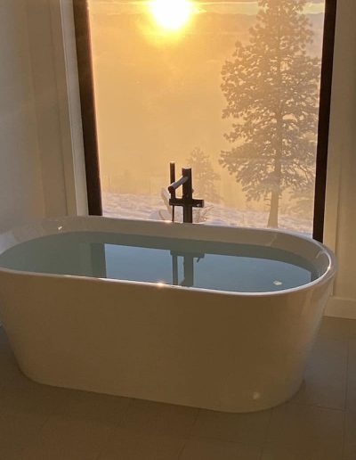 KnightsPlumbing Standalone Tub install Sunset