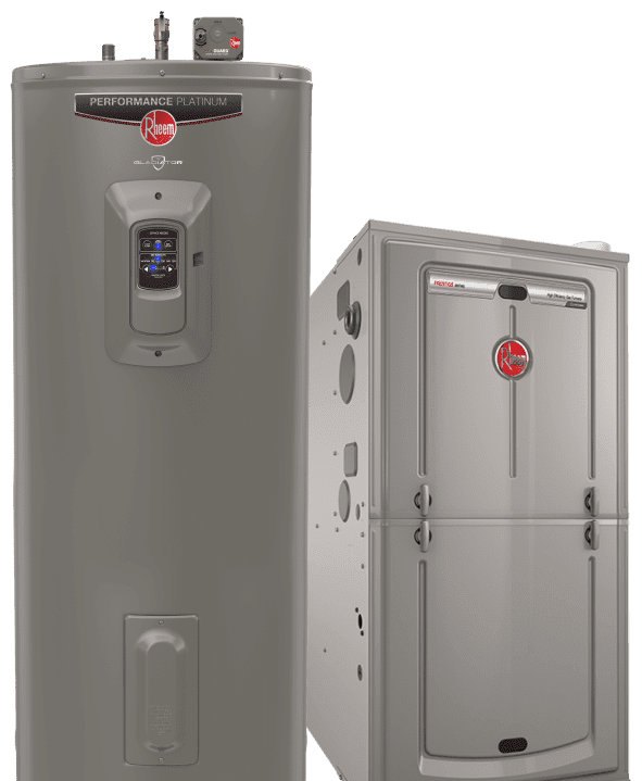 RHEEM Furnaces and Hot Water Tanks